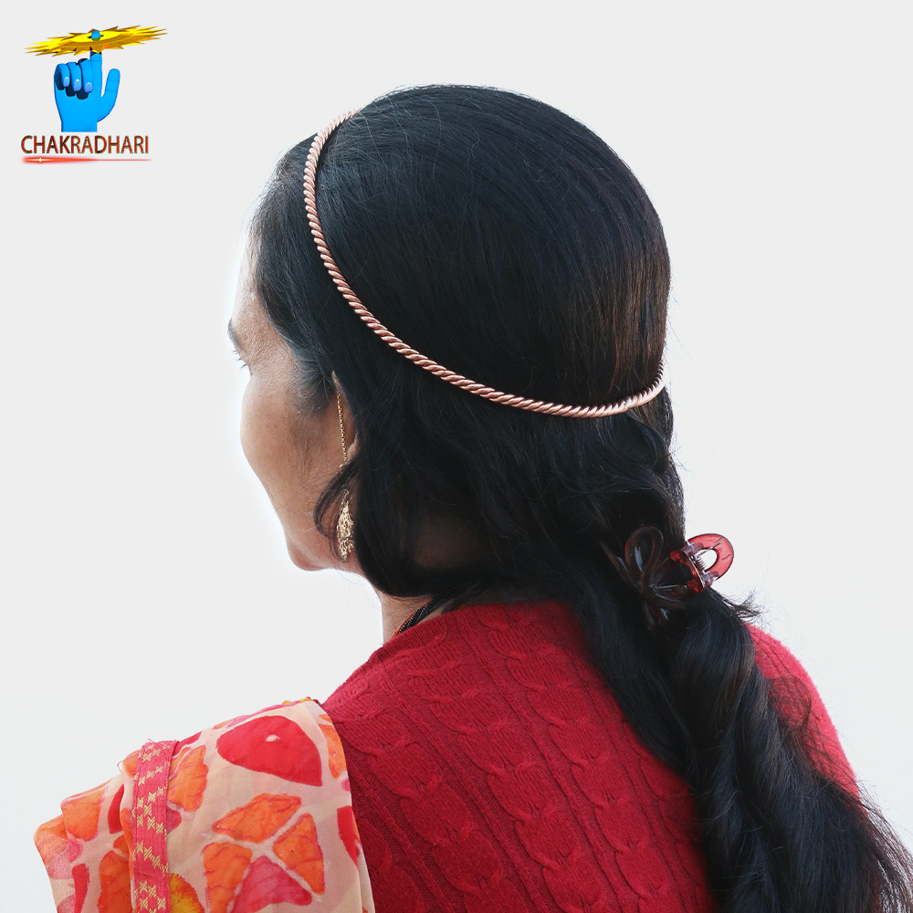 999 Nepaliya Copper Tensor Head Band - - 90gm
