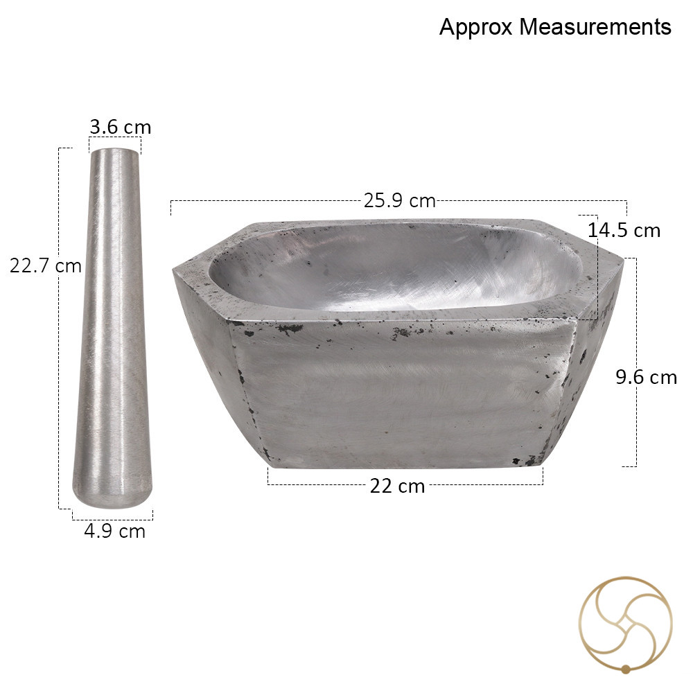 999 - Heating Iron Mortar Pestle 156kg