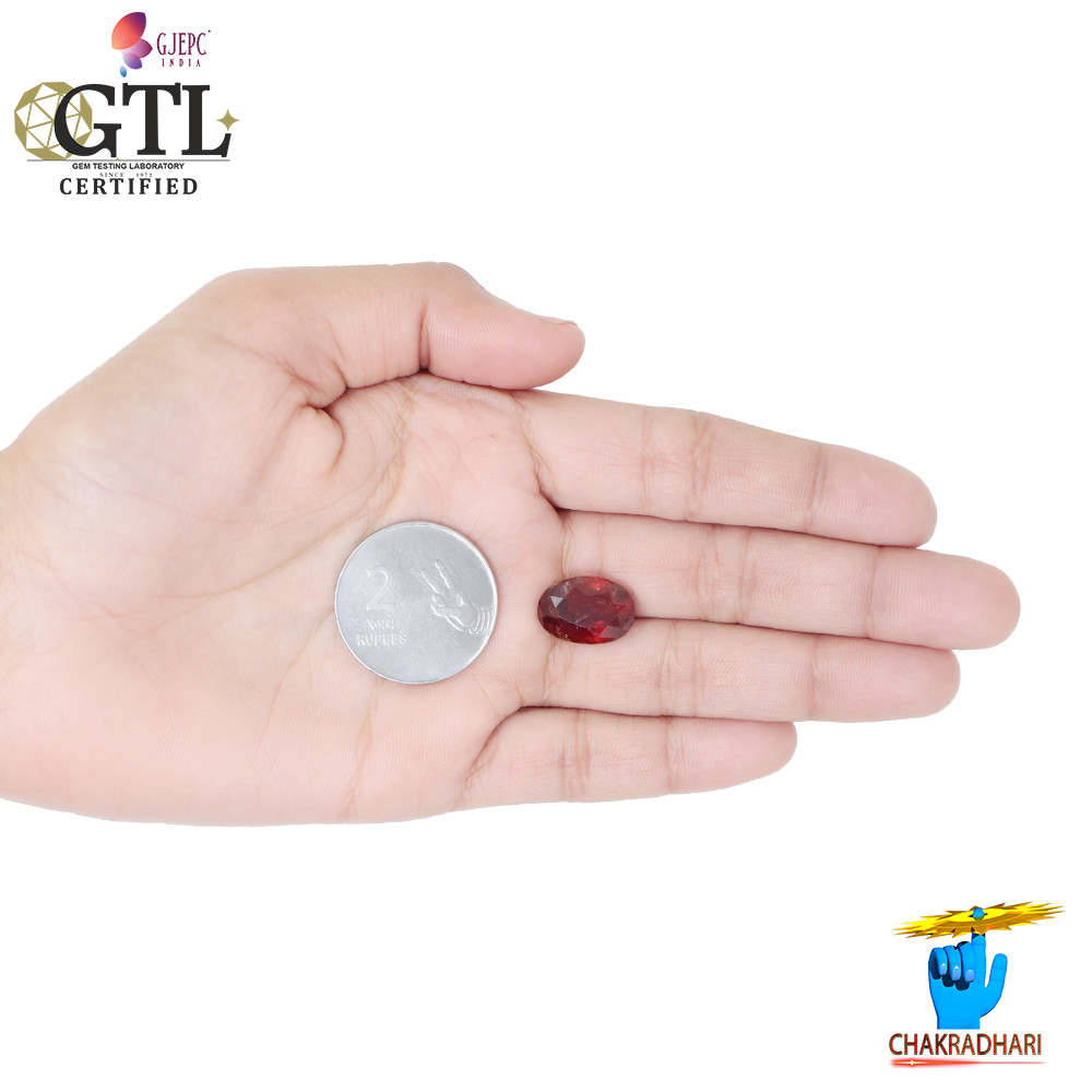 1130 Carat Garnet Gemstone With Ring Or Pendant   