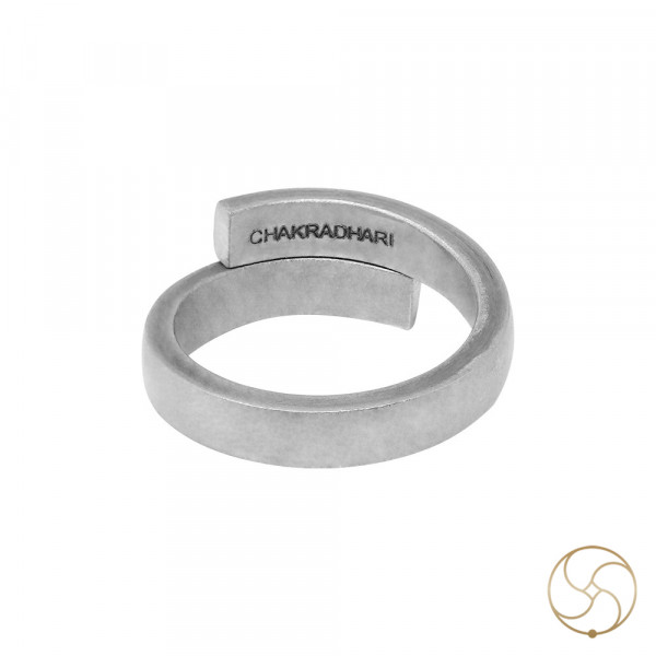 Image of 99.9% Bhojya Ranga One and Half Round Ring For Men and Women  Free Size - भोज्य रांगा डेढ़ चक्र मुद्रिका स्त्री और पुरुष हेतु मुक्त आकार (5.5gm)