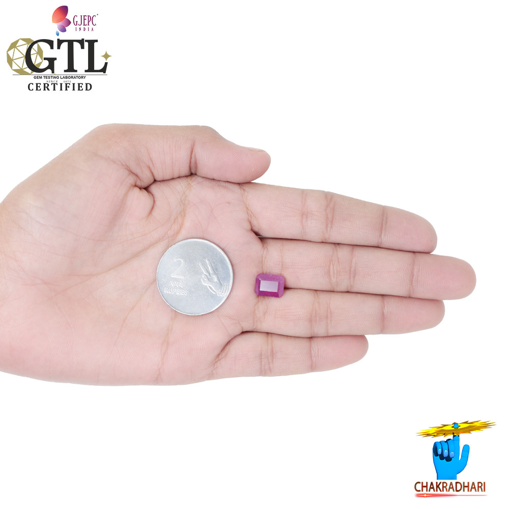 464 Carat Ruby Gemstone With Ring Or Pendant -  