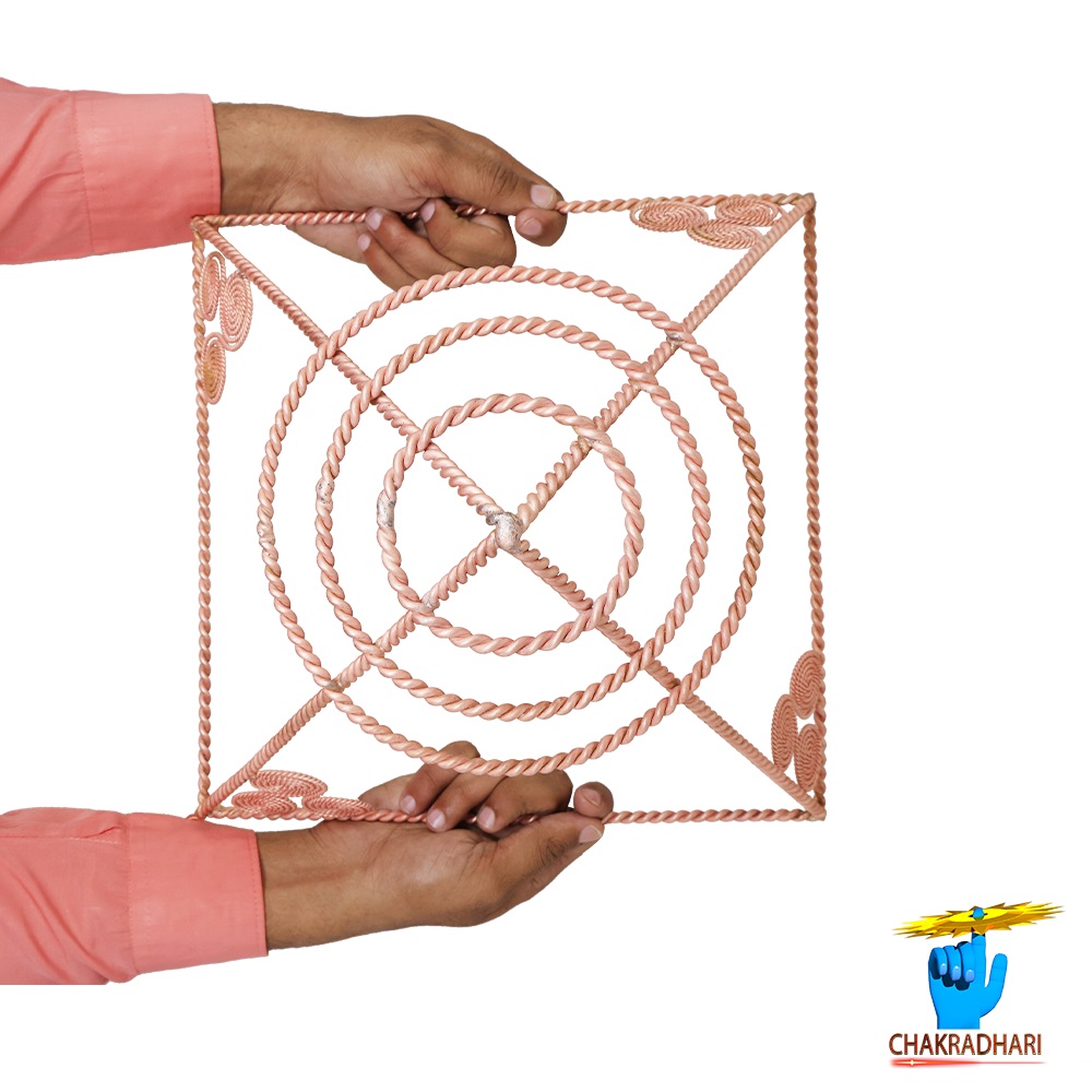 999 Pure Nepaliya Copper Tensor Pyramid -    