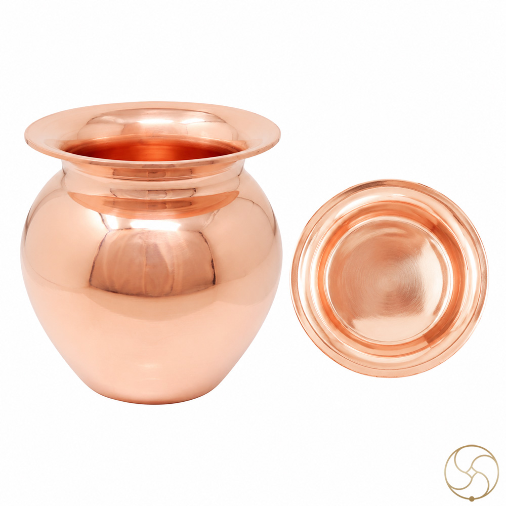 999 Nepaliya Copper Kalash Lota - 1300ml