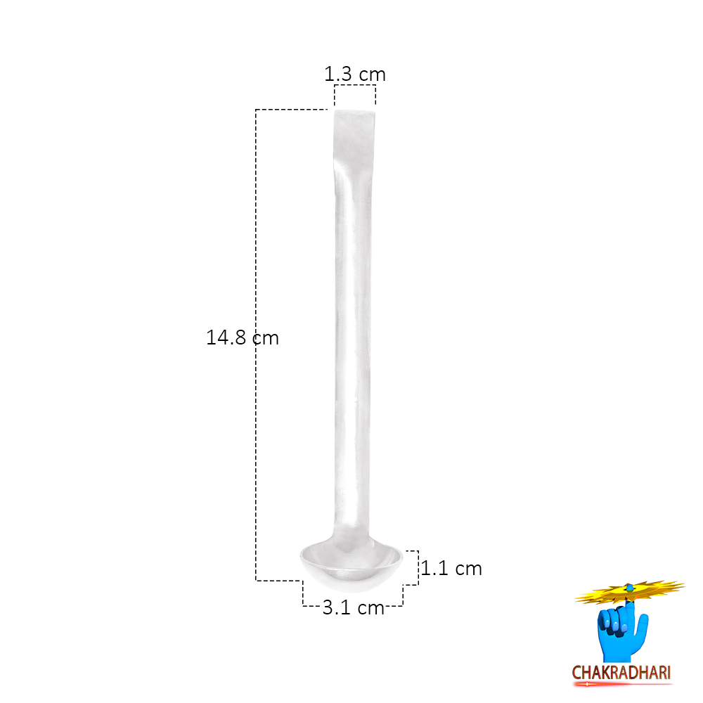 999 Silver Ghee Spoon 3386 Grams -   