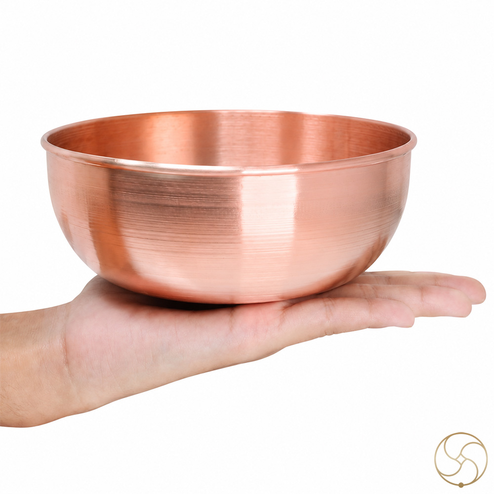 999 Nepaliya Copper Sthir Bowl - 850ml