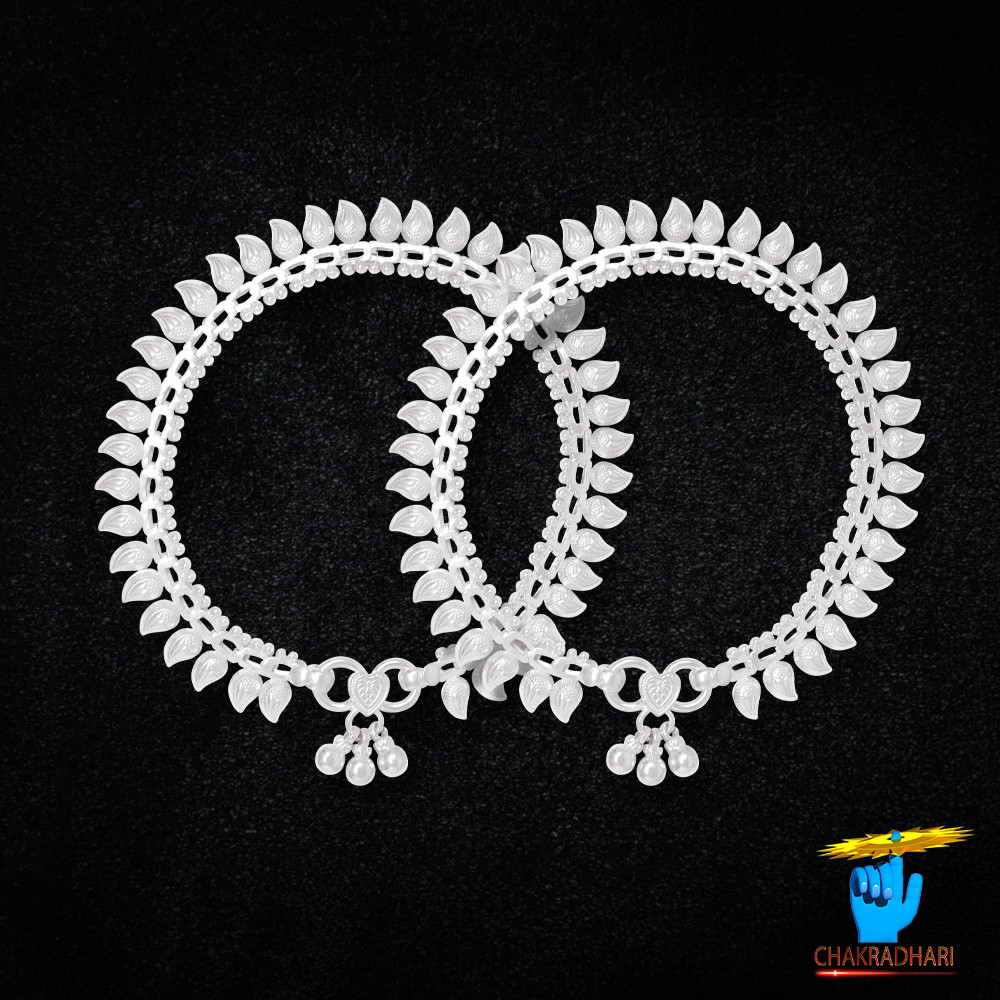996  Silver Kacchi Kairi Payal -    