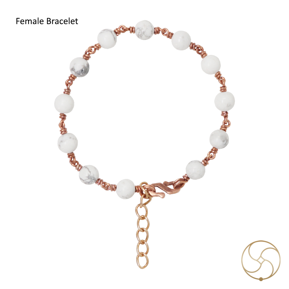 Nepaliya Copper Howlite Bracelet