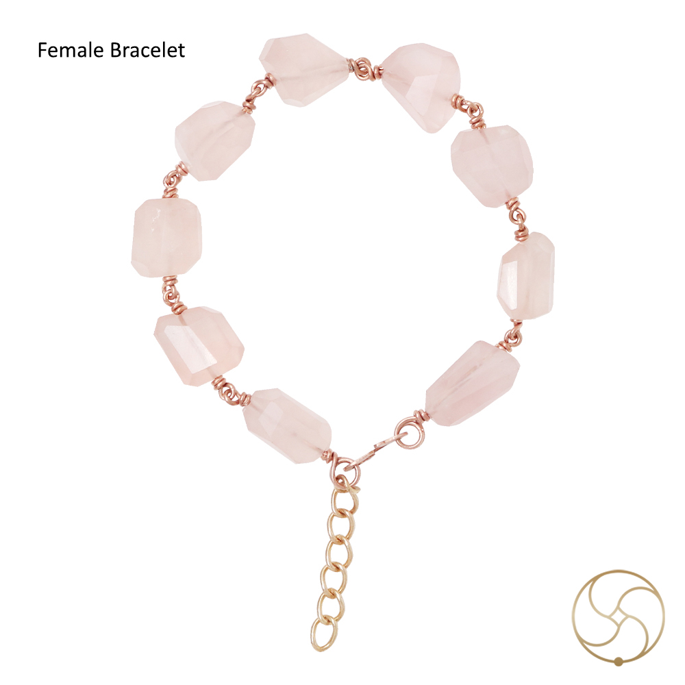 Nepaliya Copper Rose Quartz Bracelet