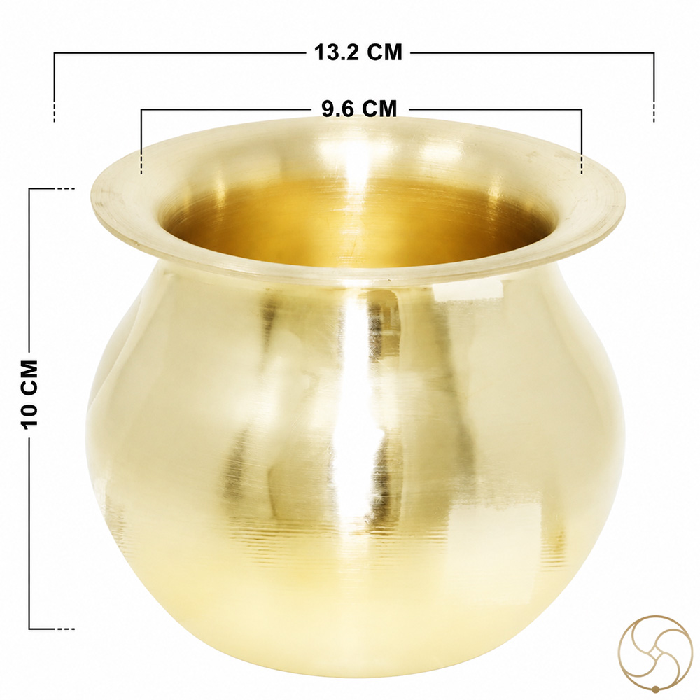 Ritika Brass Indra Lota - 1000ml