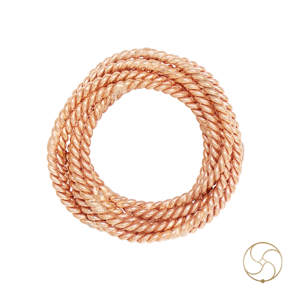 999 Pure Nepaliya Copper Tensor Torus Coil for Glass or Pocket