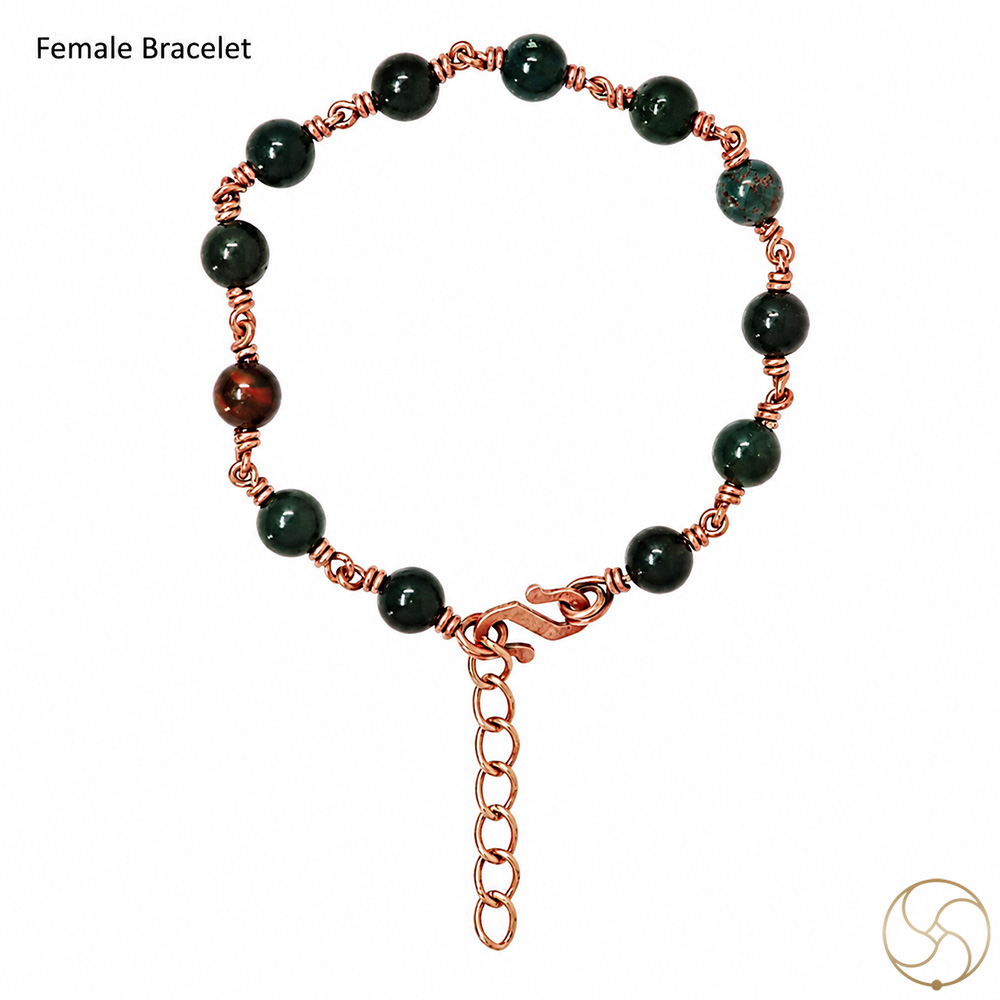 Nepaliya Copper Blood Stone Bracelet