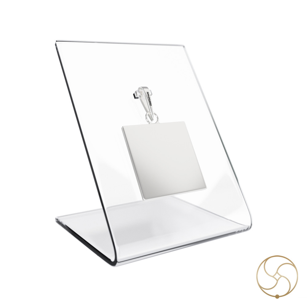 996  Silver Square  Pendant -     75gm