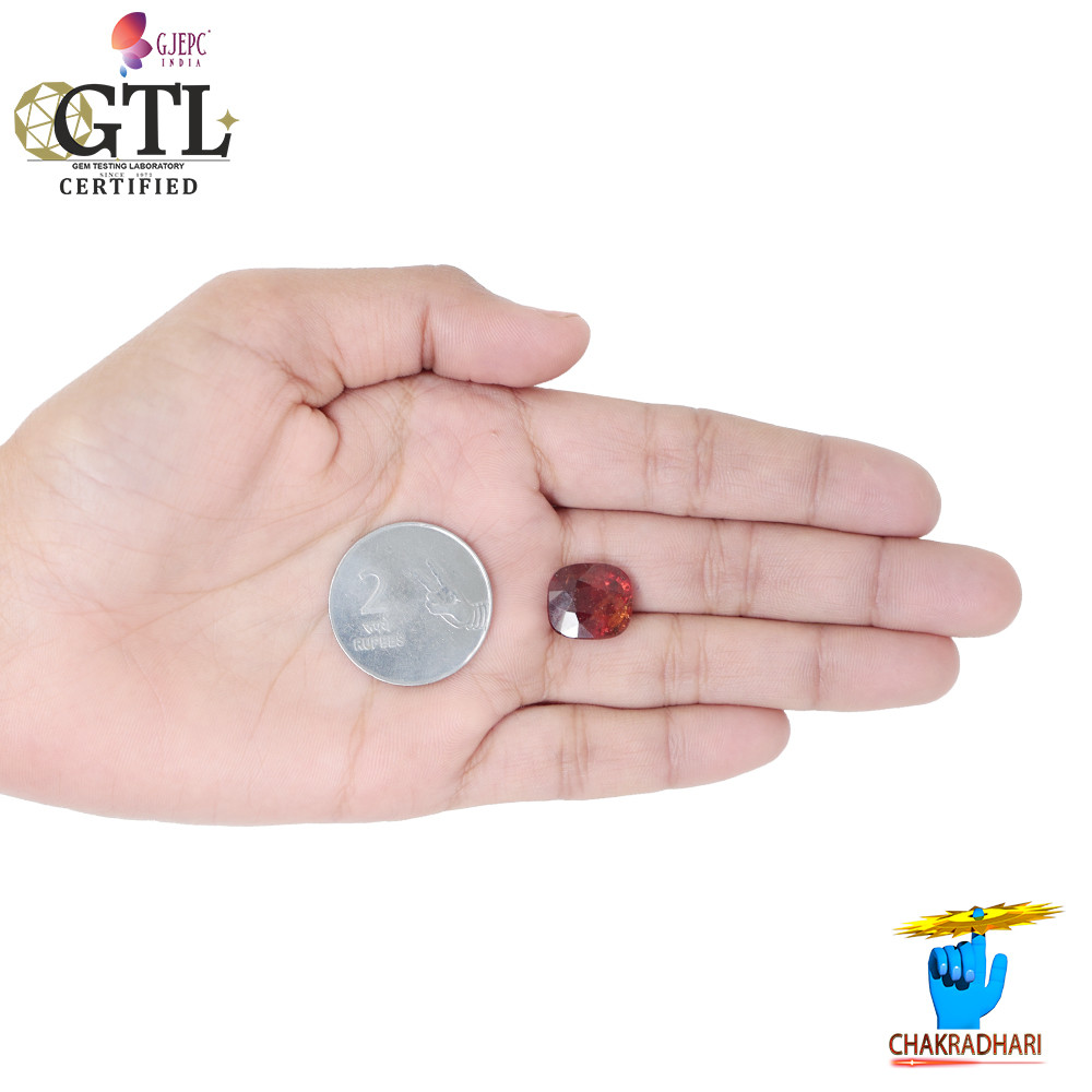 1251 Carat Garnet Gemstone With Ring Or Pendant   