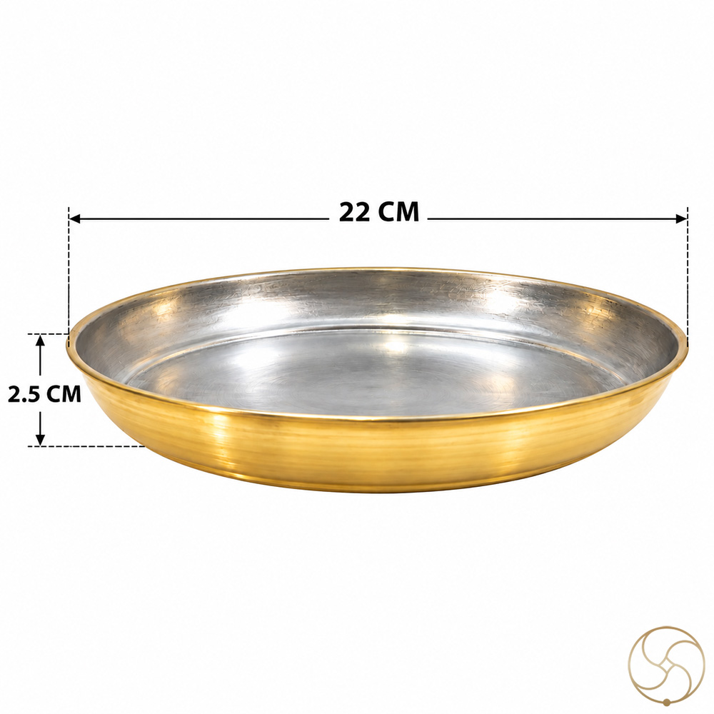 Pure Ritika Brass Plate with Kalai