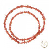Sacred Italian Coral Moonga Chips Mala: Ancient Protection, Healing, and Spiritual Empowerment