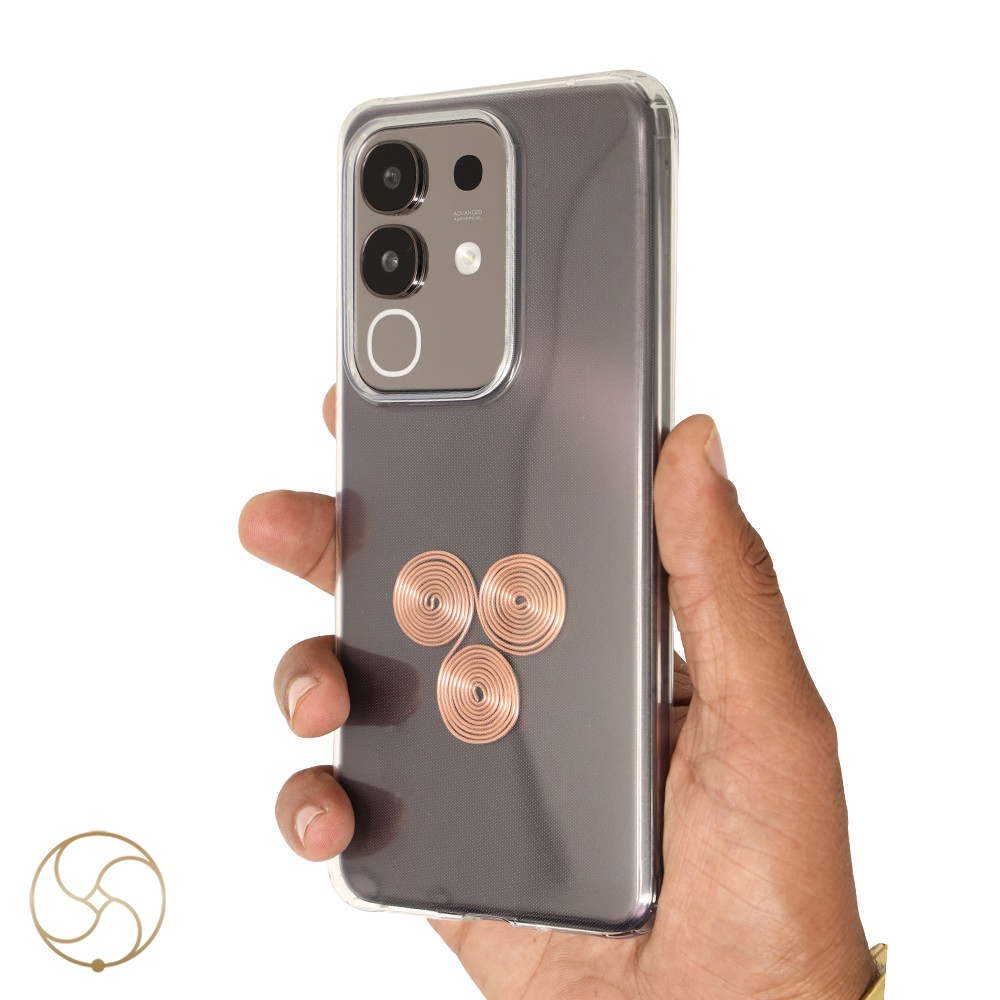 Mobile EMF Protector 999 Pure Nepaliya Copper Small Triskelion Energy Coils 3 Pc Set