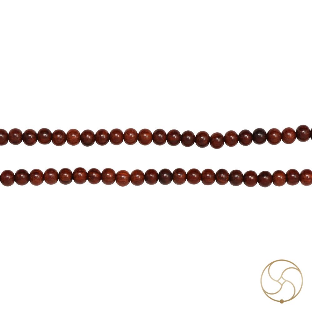 Red Sandalwood Mala - 1081 Beads for Jaap or Wearing 6mm or 8mm