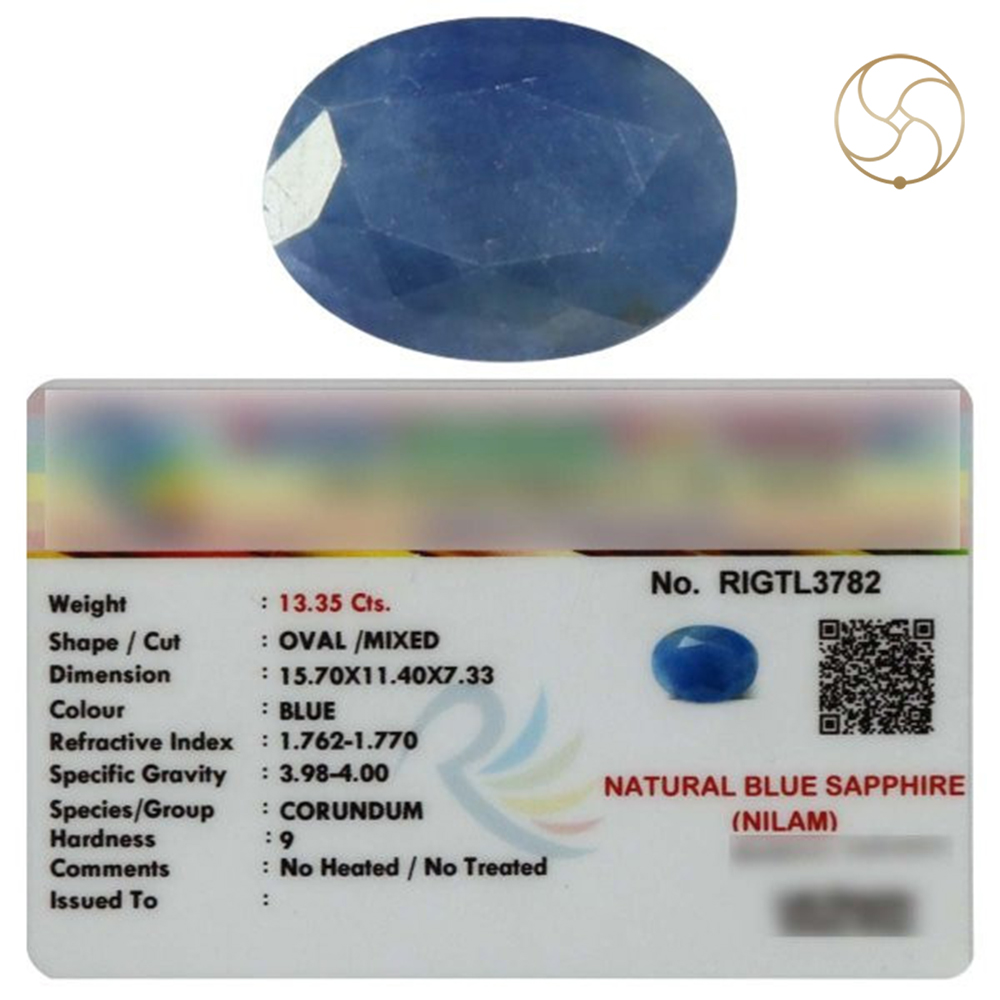 1335 Carats Blue Sapphire With Ring Or Pendant -  