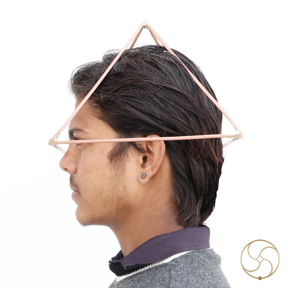 999 Pure Nepaliya Copper Pyramid Cap