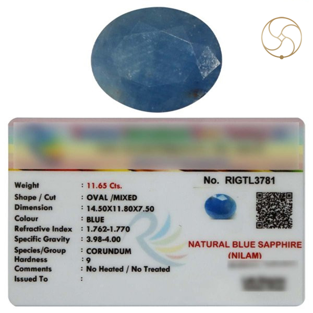 1165 Carats Blue Sapphire With Ring Or Pendant -  
