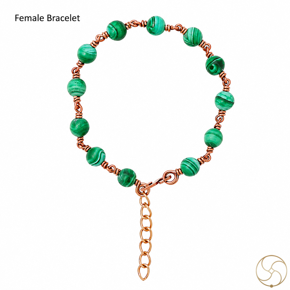 Nepaliya Copper Malachite Bracelet