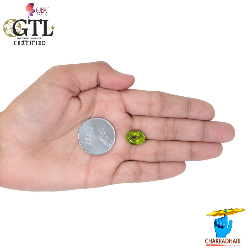 910 Carats Peridot Gemstone With Ring Or Pendant -  