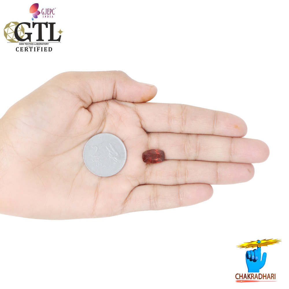 573 Carat Garnet Gemstone With Ring Or Pendant   