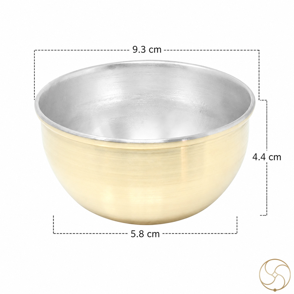 Ritika Brass Mithai Bowl - 200ml
