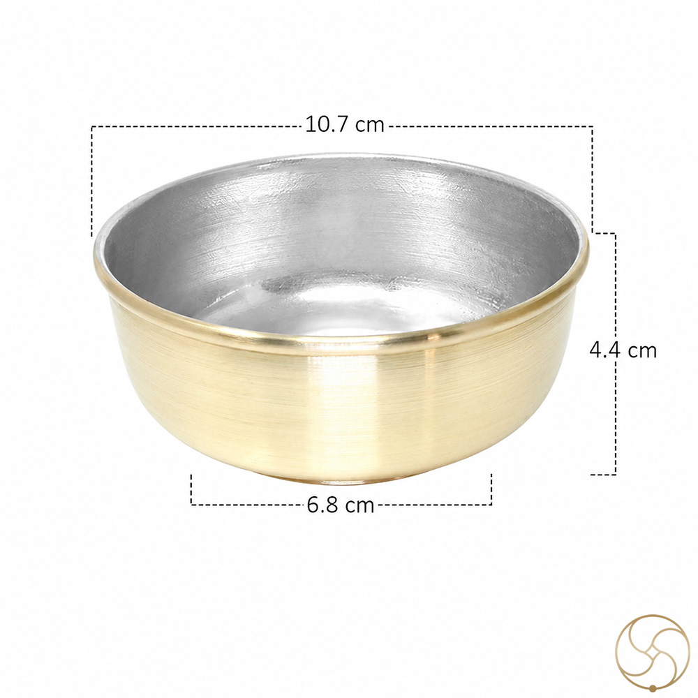 Ritika Brass Saag Bowl - 290ml