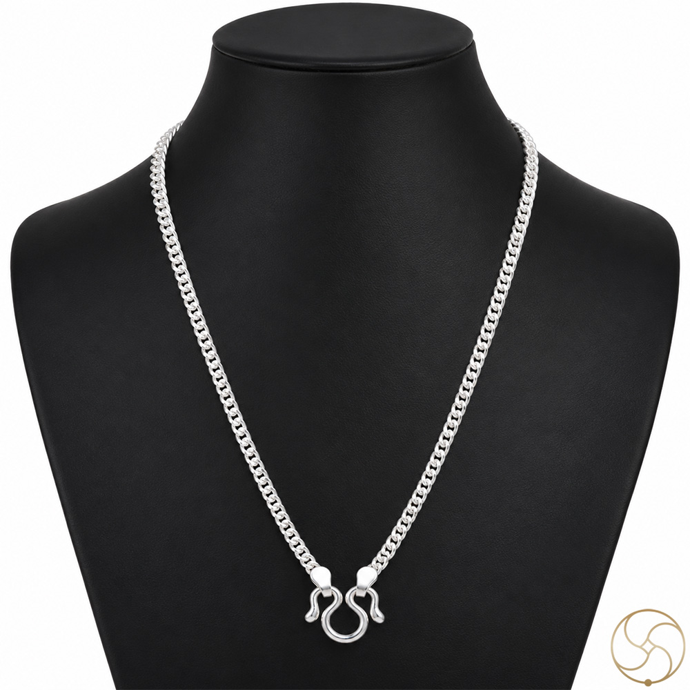 996 Silver Press Chain