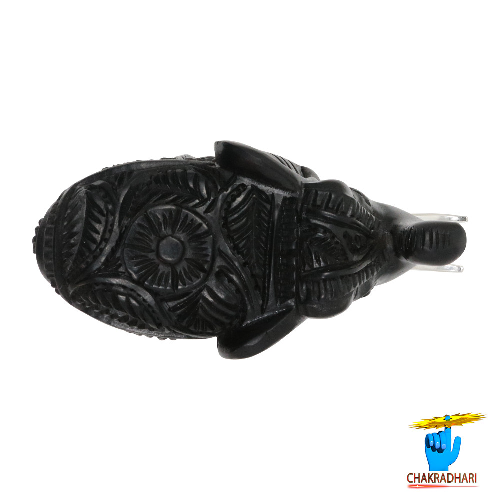 Ebony Divine Up Trunk Elephant -