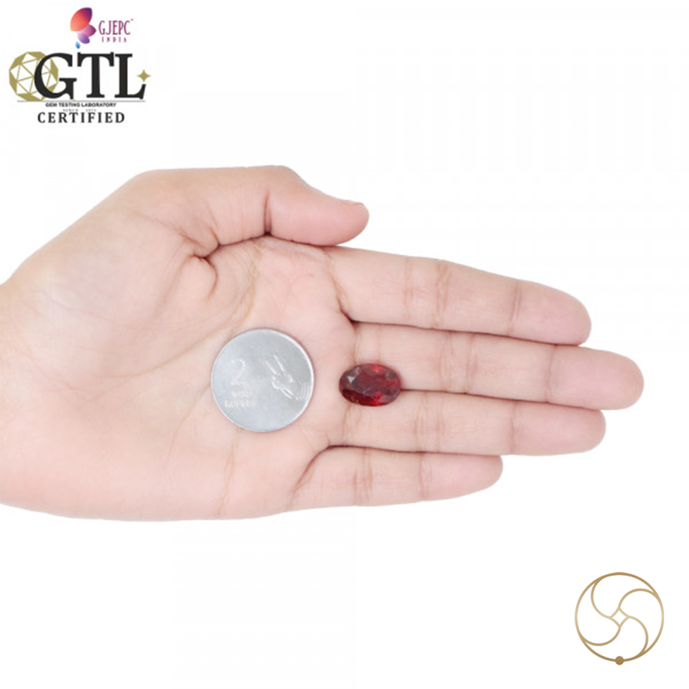 1130 Carat Garnet Gemstone With Ring Or Pendant   