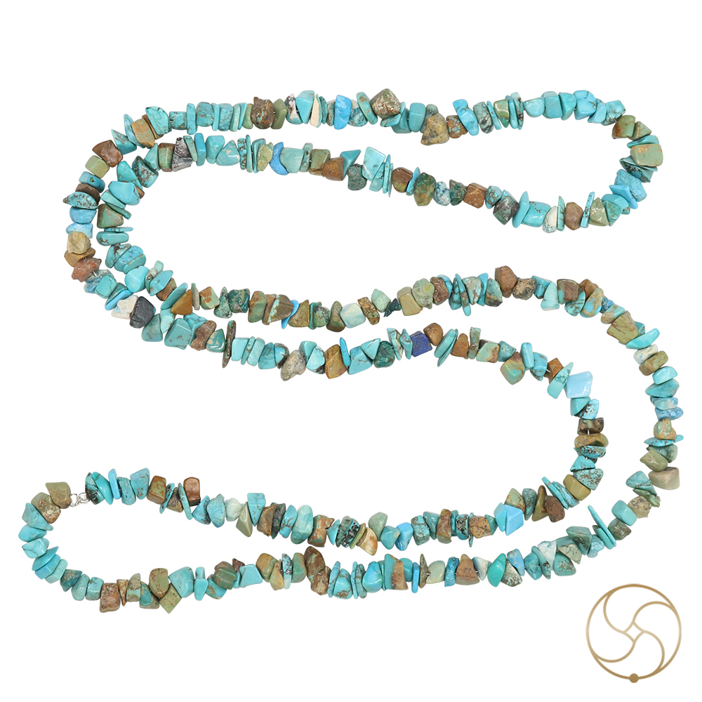 Firoza Chips Wearing Mala -