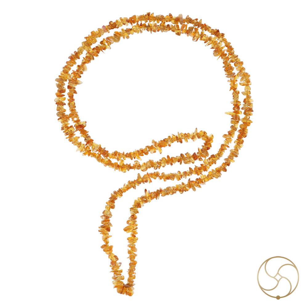 Citrine Chips Mala Top Grade Quality Wearing Mala -