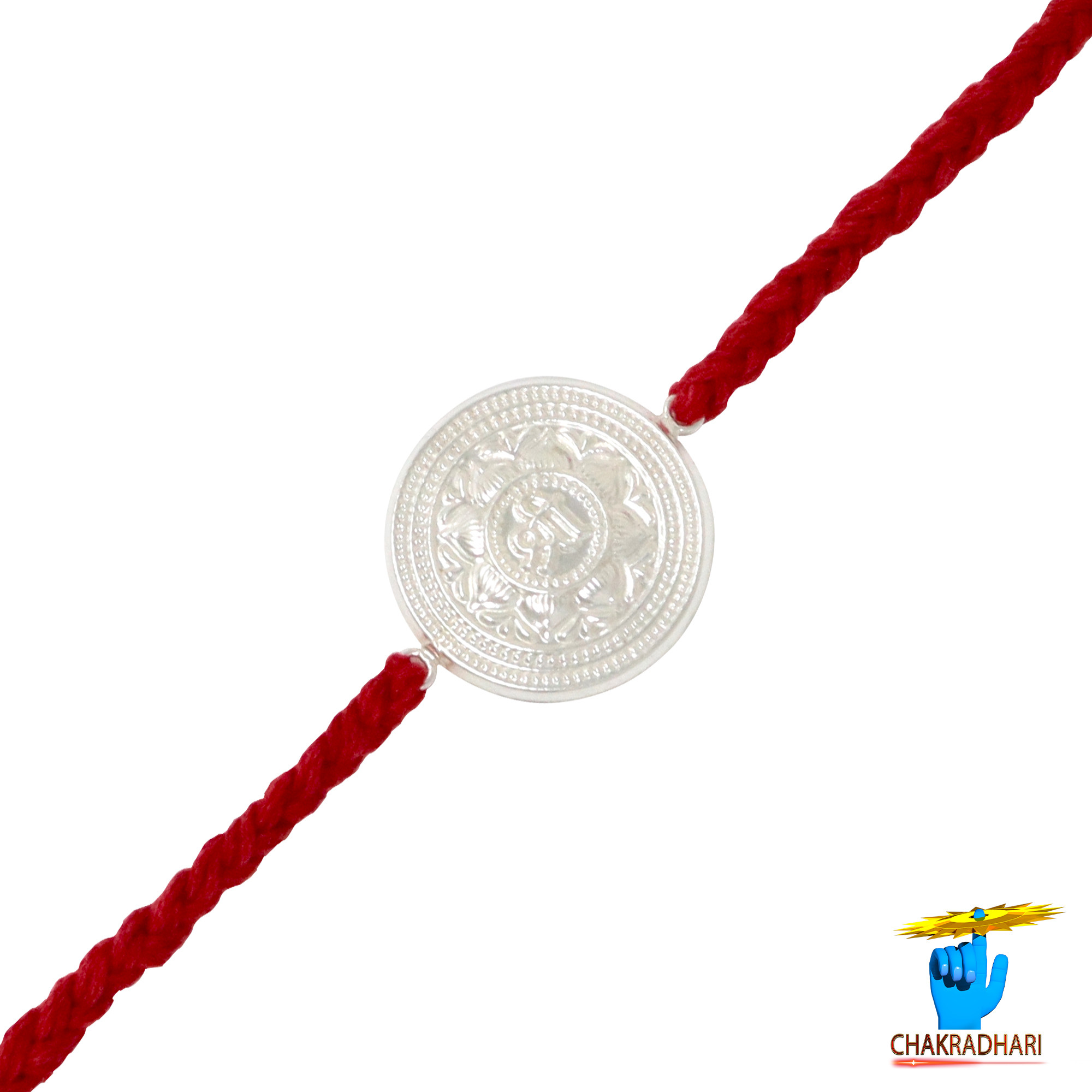 999 Silver Shree Rakhi  -    