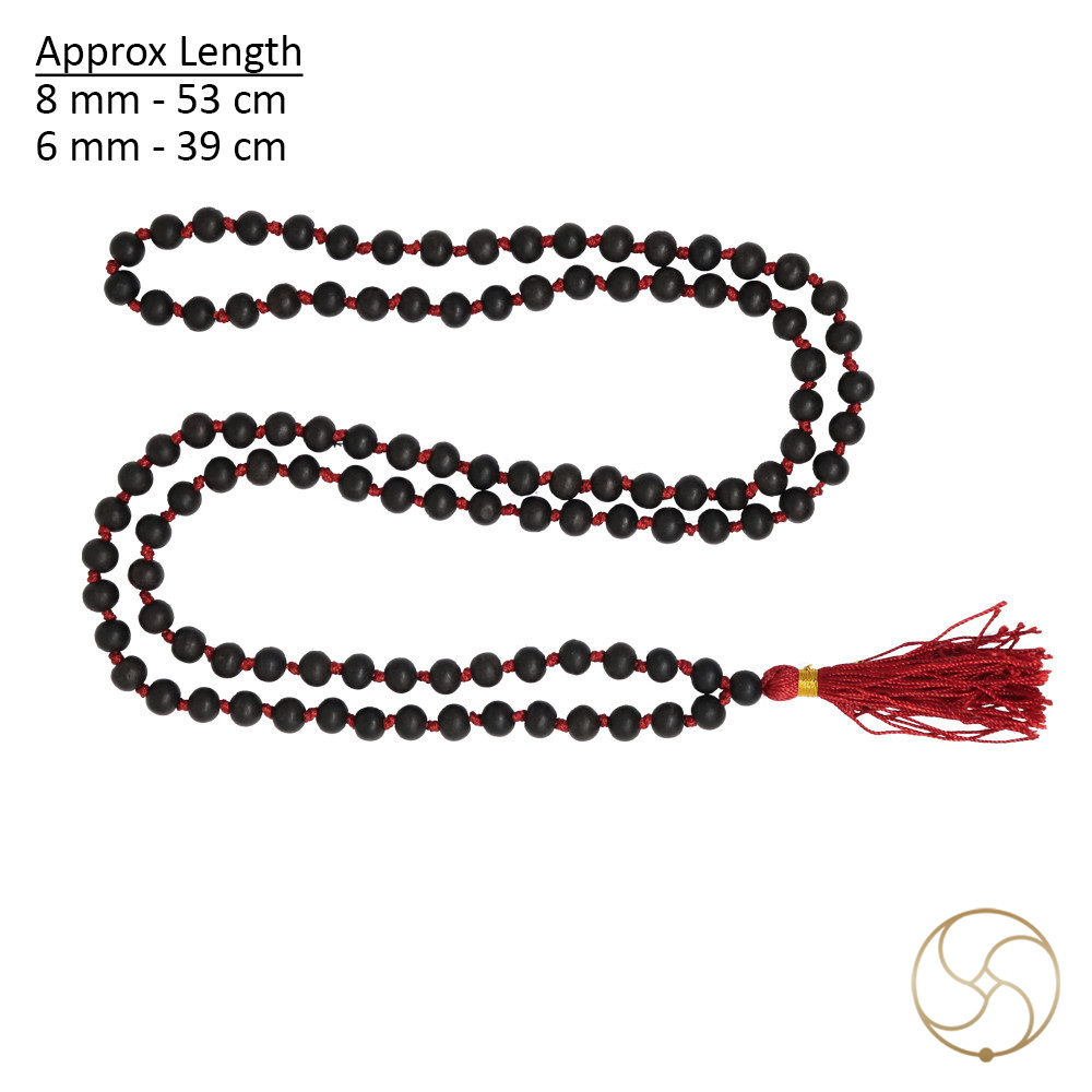 Kaalskand Mala With 108 Plus 1 Beads for Jaap or Wearing