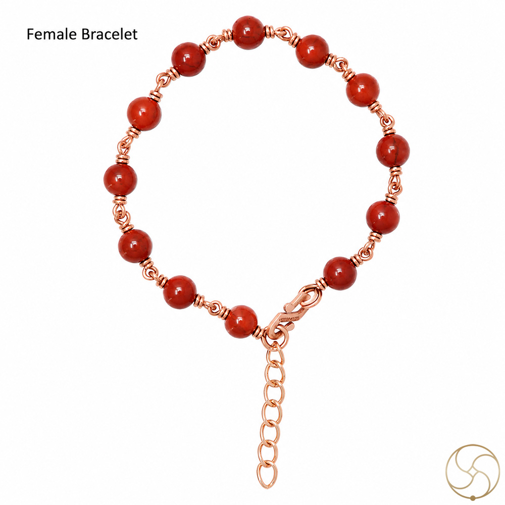 Nepaliya Copper Red Jasper Bracelet