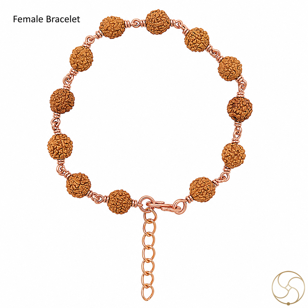 Nepaliya Copper Rudraksha Bracelet