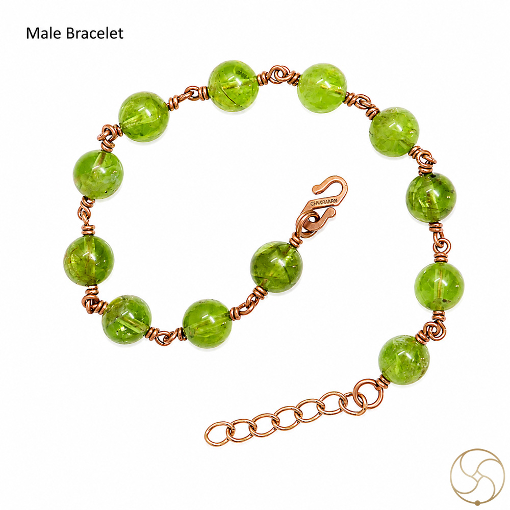 Nepaliya Copper Peridot Bracelet