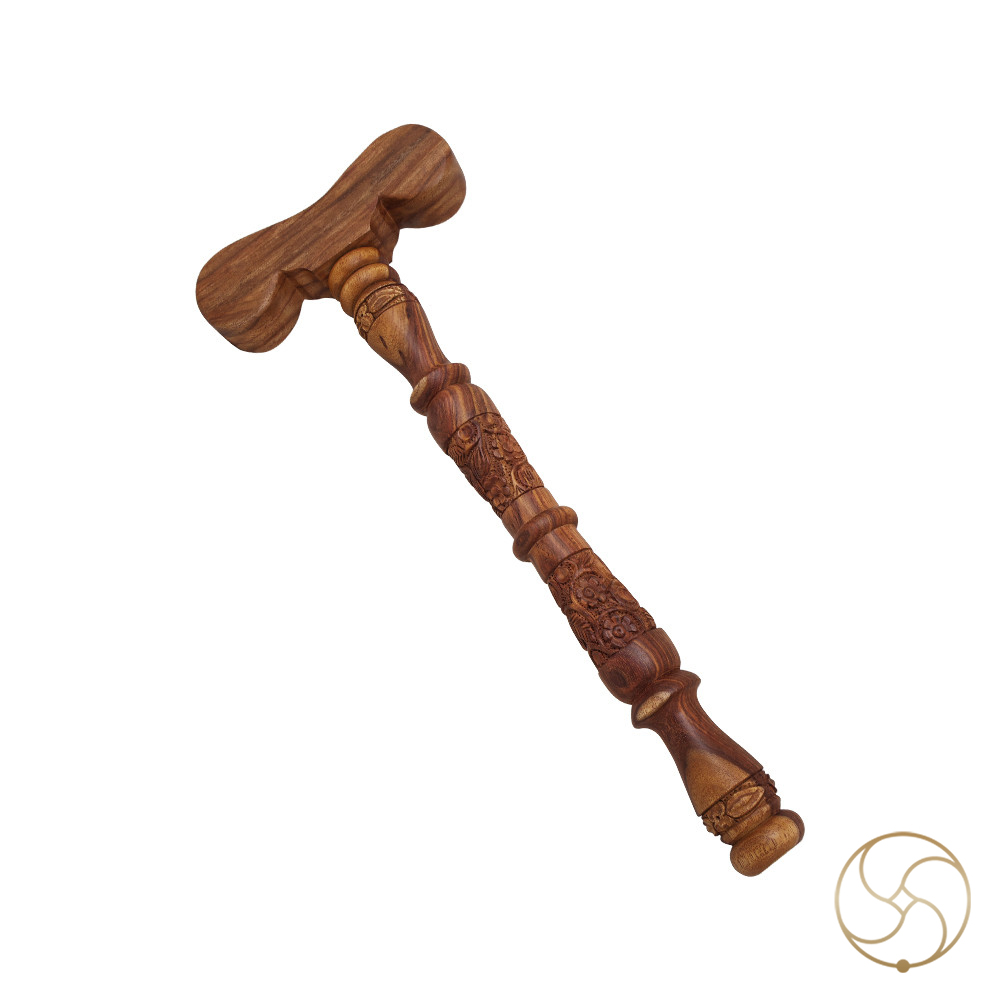 Natural Sheesham Yoga Stick -