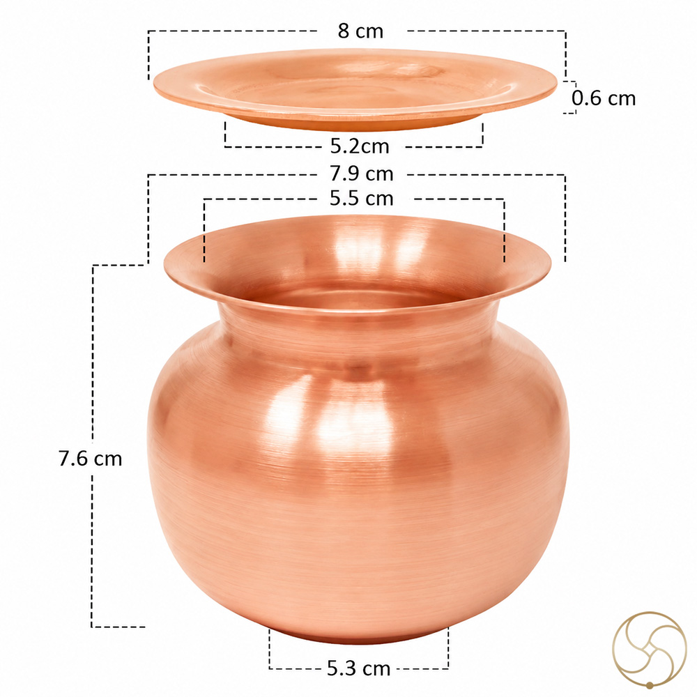 999 Nepaliya Copper Bharpur Lota - 290ml