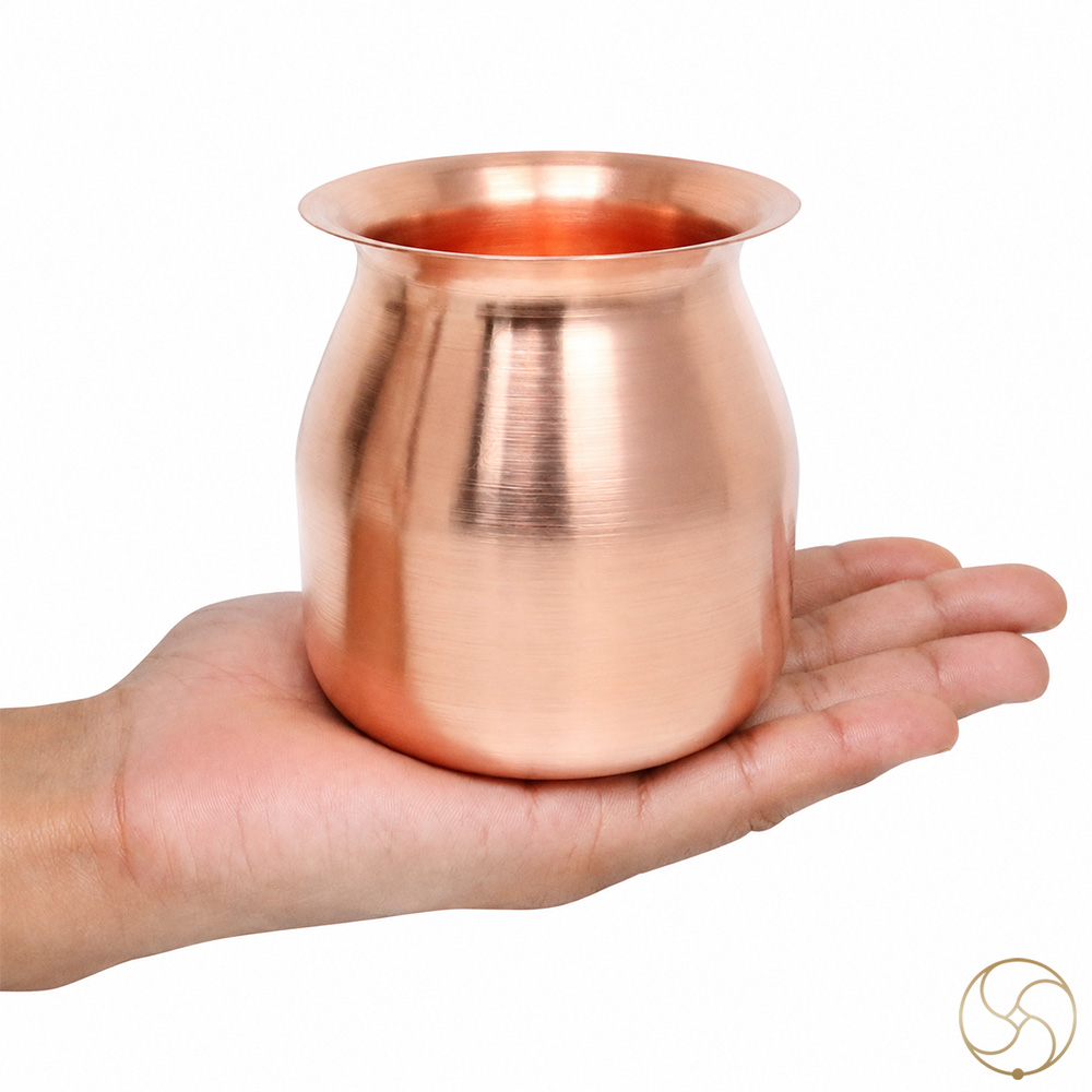 999 Nepaliya Copper Ghanti Lota - 300ml
