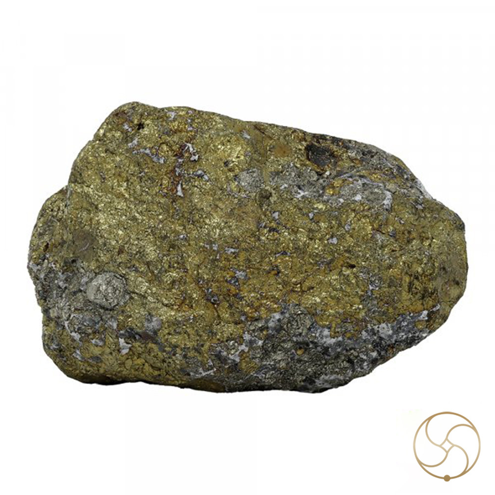 160gm Ayurvedic Golden Pyrite Rock -    