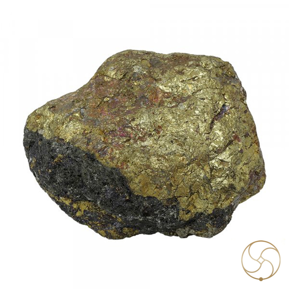 154gm Ayurvedic Golden Pyrite Rock -    