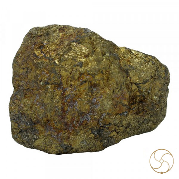 Image of 143gm Ayurvedic Golden Pyrite Rock - आयुर्वेदिक स्वर्ण माक्षिक चट्टान