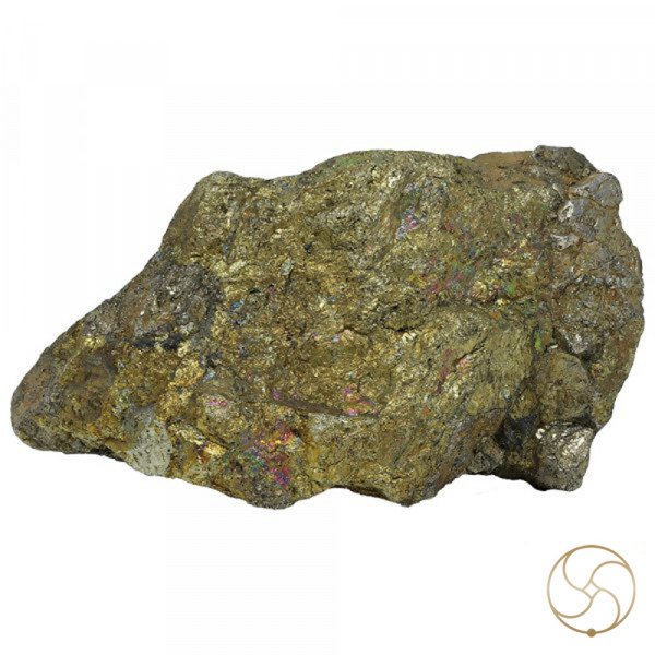 Image of 139gm Ayurvedic Golden Pyrite Rock - आयुर्वेदिक स्वर्ण माक्षिक चट्टान