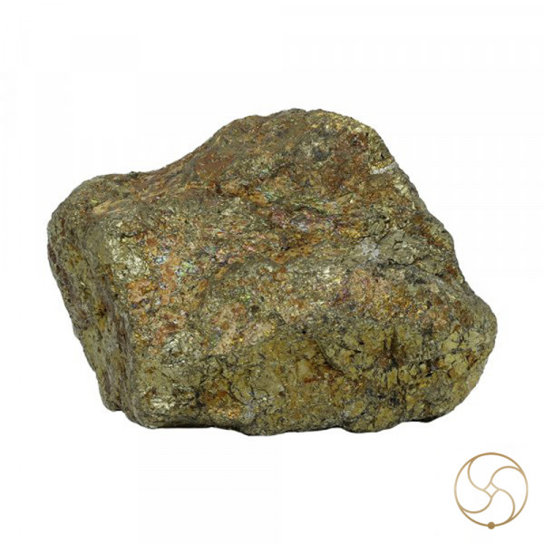 Image of 138gm Ayurvedic Golden Pyrite Rock - आयुर्वेदिक स्वर्ण माक्षिक चट्टान