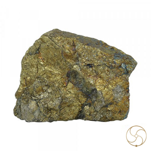 Image of 137gm Ayurvedic Golden Pyrite Rock - आयुर्वेदिक स्वर्ण माक्षिक चट्टान