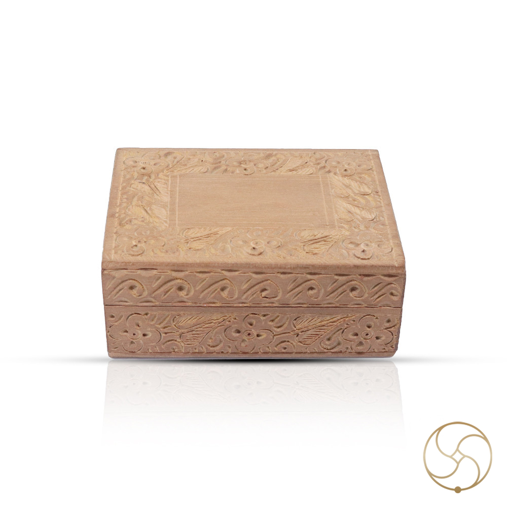 White Sandalwood Jewelry Box - 5cm x 24cm x 64cm
