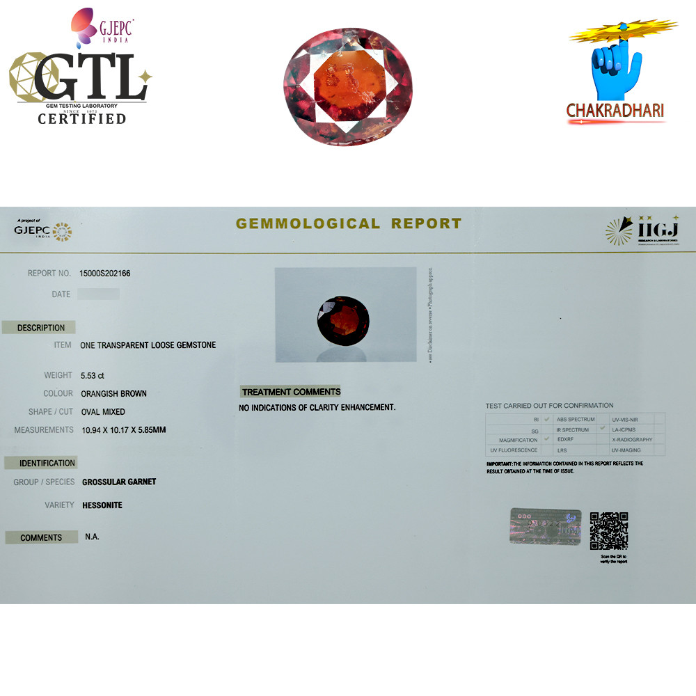 553 Carat Garnet Gemstone With Ring Or Pendant   